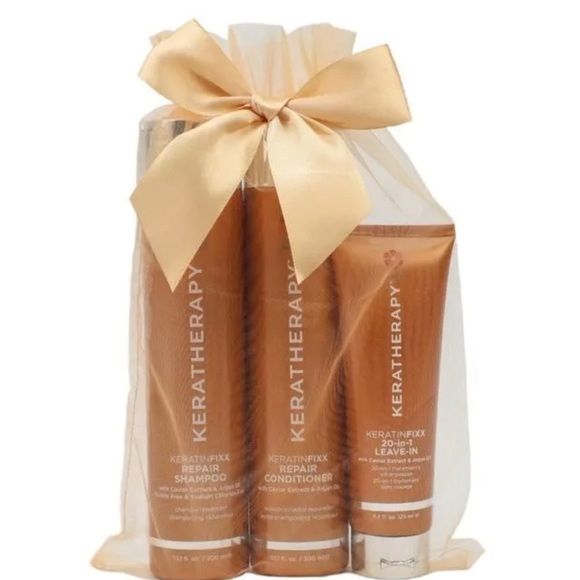 NEW Keratherapy KERATINFIXX Radiant Repair REPAIR HOLIDAY TRIO - Picture 1 of 3